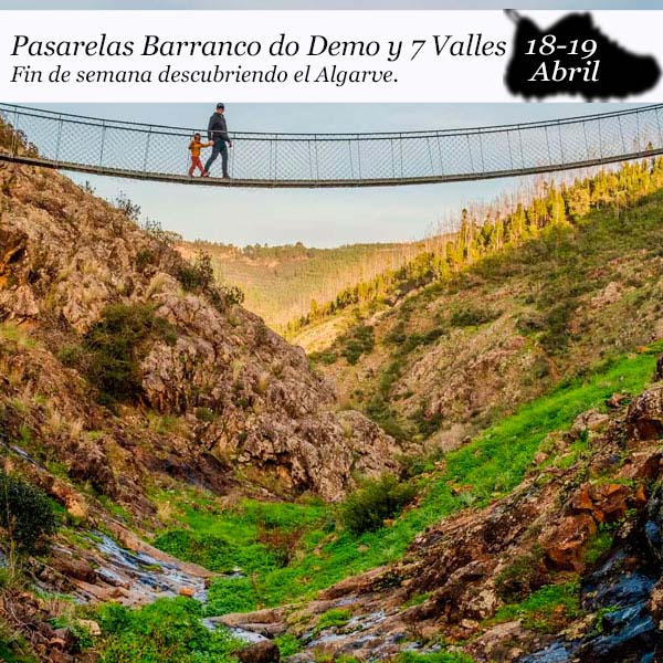 Pasarelas de Barranco do Demo y Siete Valles | 18 y 19 de abril 2026