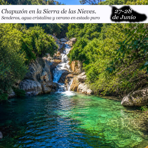 PORTADAS RUTAS Chapuzón en la Sierra de las Nieves | 27 y 28 de junio 2026