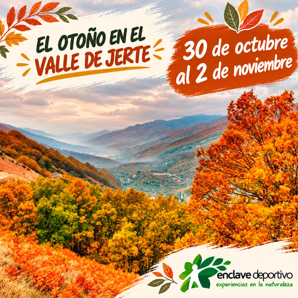 El Otoño en el Valle de Jerte| 30 de octubre-2 de noviembre 2026